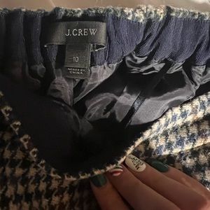 J. Crew skirt size 10 beautiful tweed material
